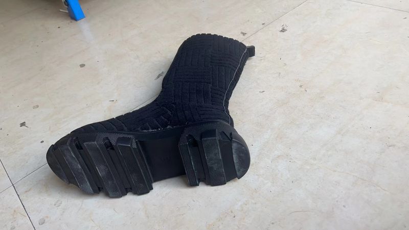 Women’s Shoes Thick Bottom Thick Heel Warm Boots Large Size Cotton Boots_voghion.com