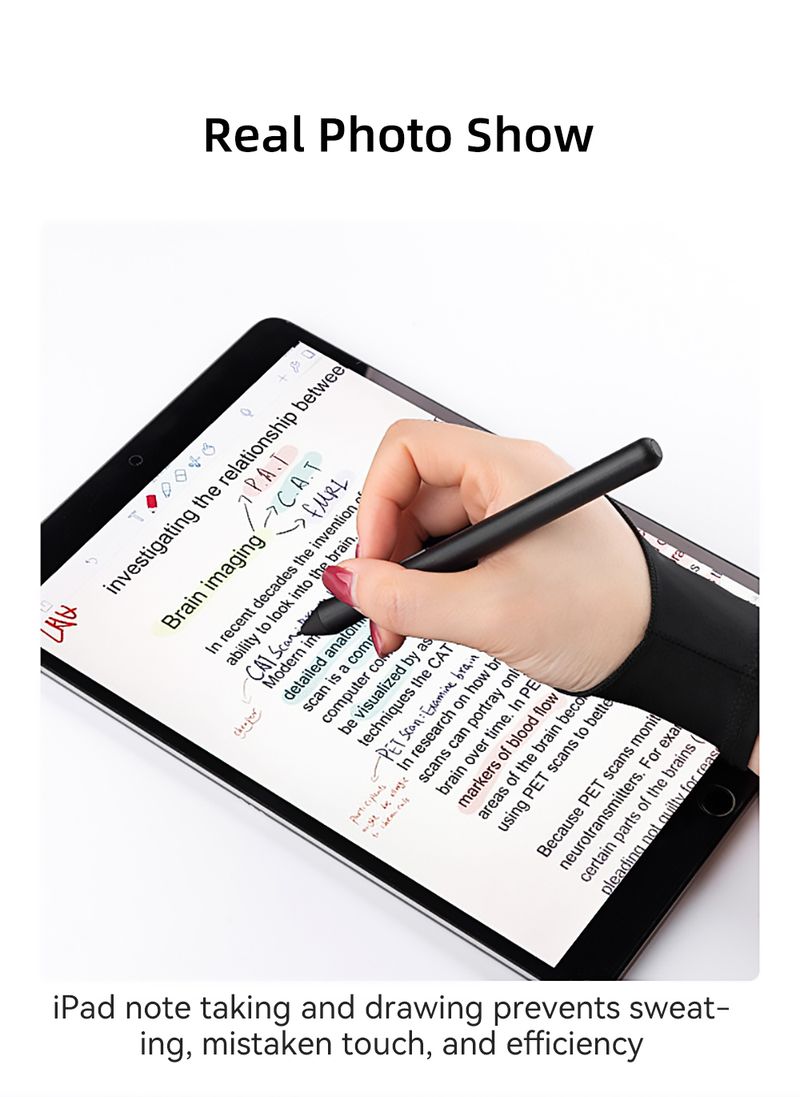 Tablet Drawing For IPad Xiaomi Samsung Lenovo Palm Rejection Artist Glove Touchscreen Stylus Pen Accessories_voghion.com