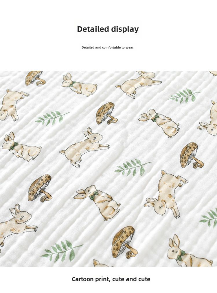 Baby Quilt Cotton Six-Layer Gauze Bath Towel Newborn Aa Class Single Bag Towel Blanket for Newborn Baby_voghion.com