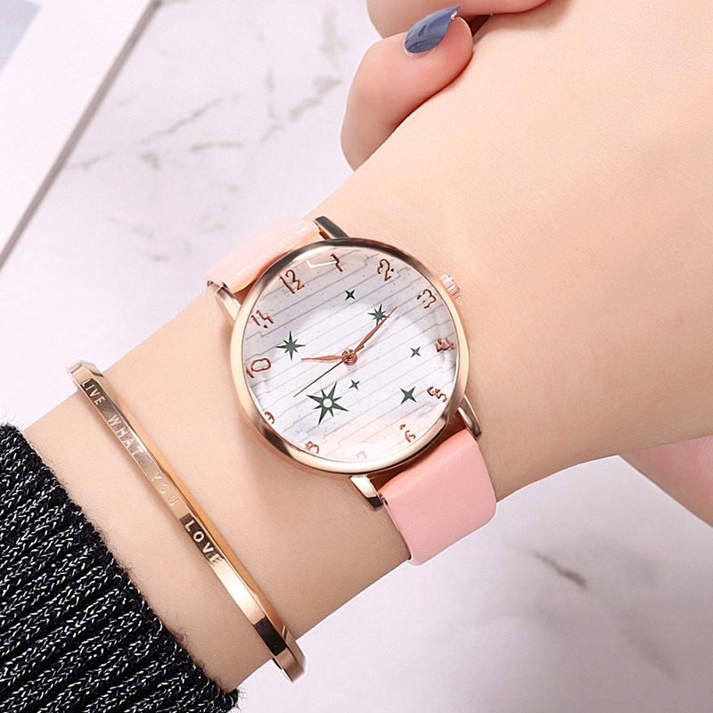 Korean version for women high minimalist temperament in middle school, student style, small stars, literally fashionable_voghion.com