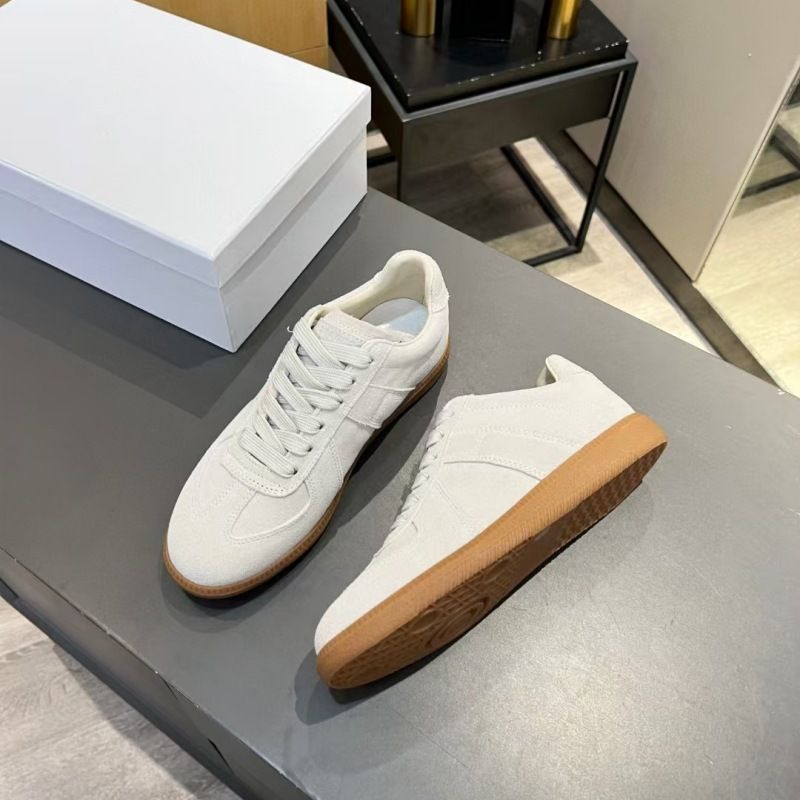 High Version Internet Celebrity Classic Paar Casual Board Schnürschuhe Sport weiße Schuhe M6 echtes Leder_voghion.com