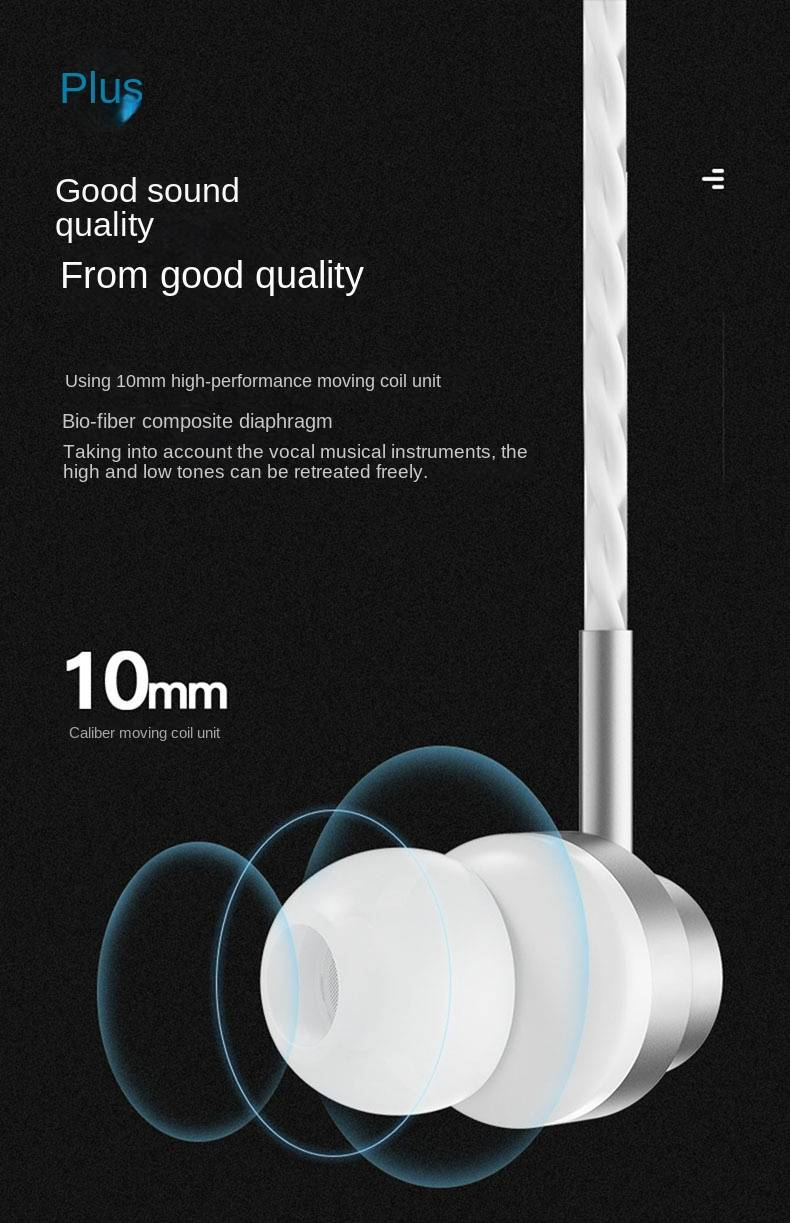 HP-7001 fülbe helyezhető vezetékes gamer chicken headset mikrofonnal, kiváló minőségű fejhallgatóval_voghion.com