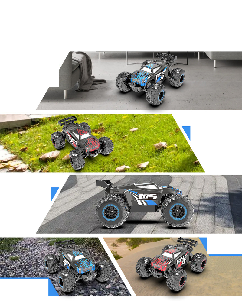 Liten to-drevs RC konkurransedyktig Drift dragster klatring terrenglett lett barnefjernkontroll billeketøy_voghion.com