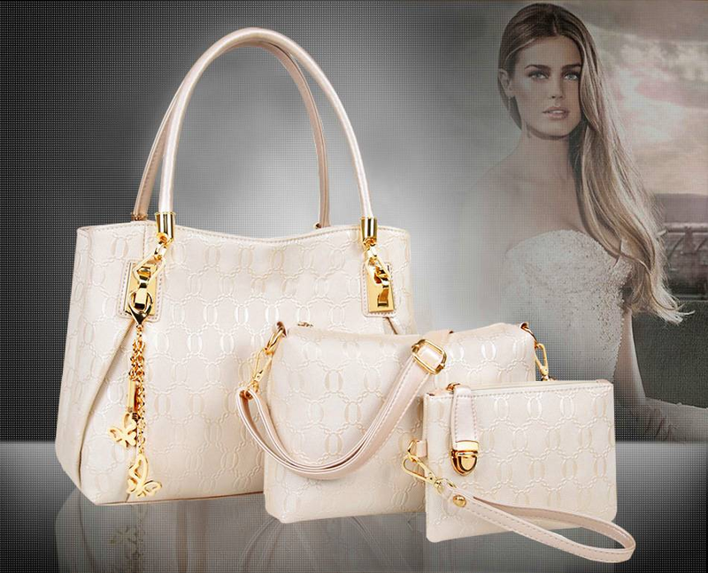 3-teiliges Set Vintage Fashion Schulter-Umhängetasche - Hochwertige, stylische Handtasche mit drei vielseitigen Optionen_voghion.com