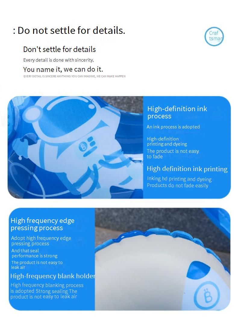 Vestă de baie gonflabilă pentru copii, design de înger și sirenă, cu airbag-uri de siguranță, bretele reglabile, material textil cu uscare rapidă_voghion.com