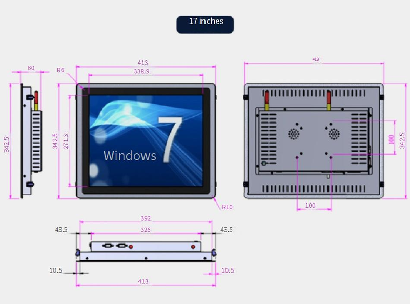 Tablet Controllo Industriale Tutto In Uno Hardware Incorporato Touch Screen Capacitivo Spot Android Tablet Computer Touch Industriale_voghion.com
