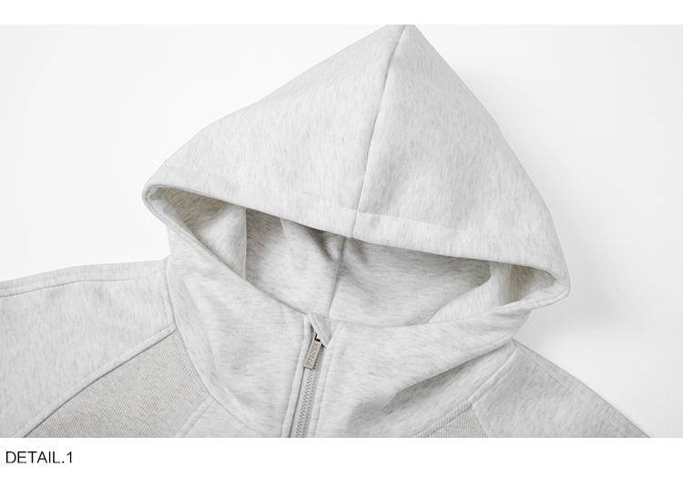 Stylischer Herren-Hoodie mit halbem Reißverschluss und Kapuze mit Kordelzug – Herbst-Sweatshirt für die Freizeit (A2199)_voghion.com