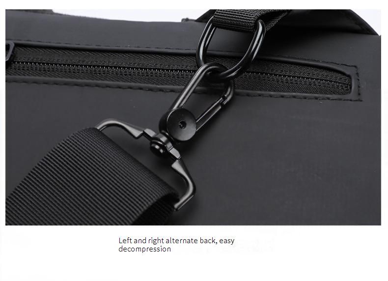 Borsa da petto per ciclismo urbano - Borsa a tracolla antifurto per uomo, borsa a tracolla leggera in nylon traspirante con blocco password_voghion.com