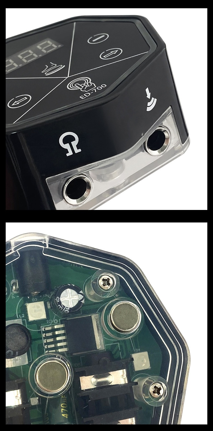 LCD Display Stabilizer Portable Mini Ghost Power Supply Ou Liang Tattoo Equipment_voghion.com