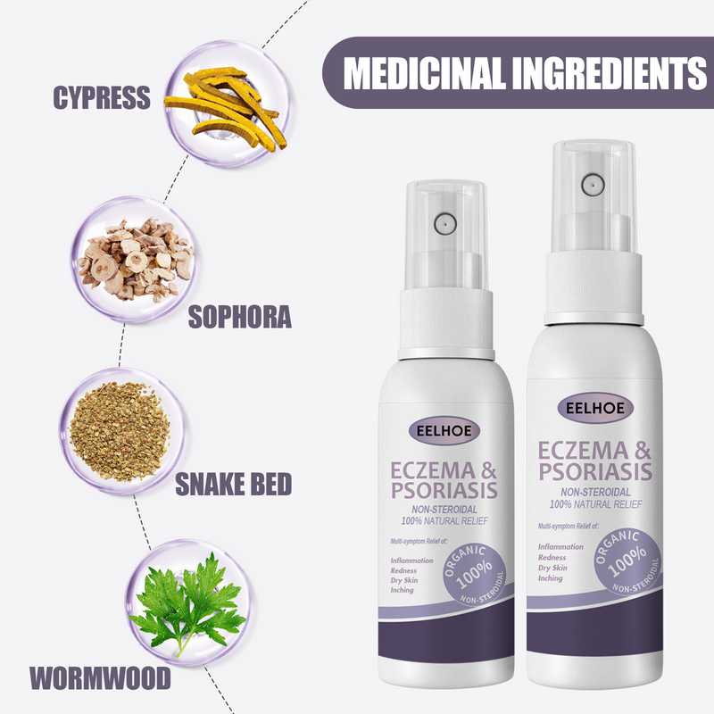 EELHOE hand and foot moss repair relieve itching skin care Knockout spray_voghion.com