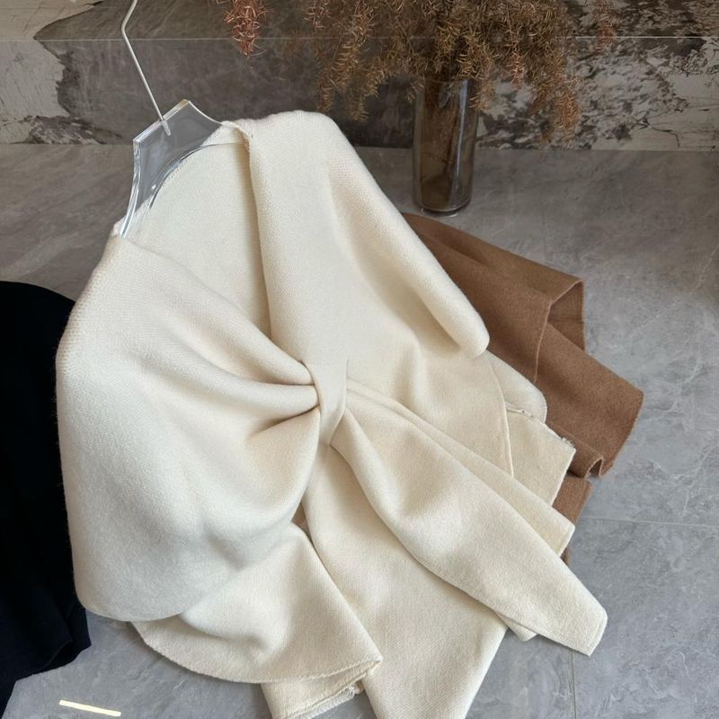 Women's Shawls Senna Shawl Cape Coat Women Autumn And Winter New Style High End Woolen Coat_voghion.com
