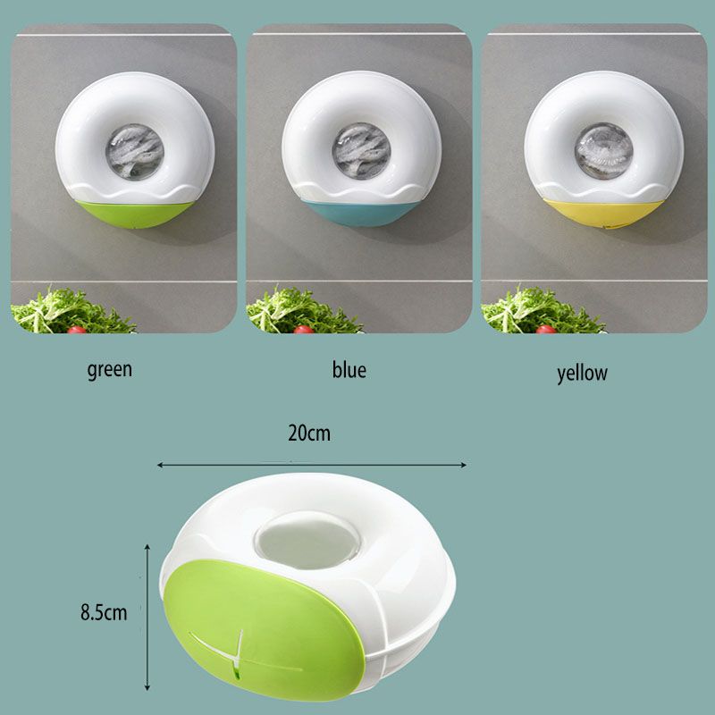 Veggmontert oppbevaringsboks til plastfolie Foretrukket materiale Multifunksjonell bruk Plastfoliedeksel Oppbevaringsboks Plastfoliedeksel_voghion.com
