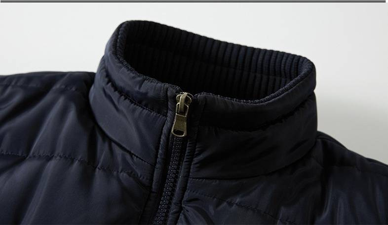 Chaleco táctico militar para hombre: chaleco de cuello alto con forro polar grueso para exteriores e informales (negro/verde militar/caqui/azul marino)_voghion.com