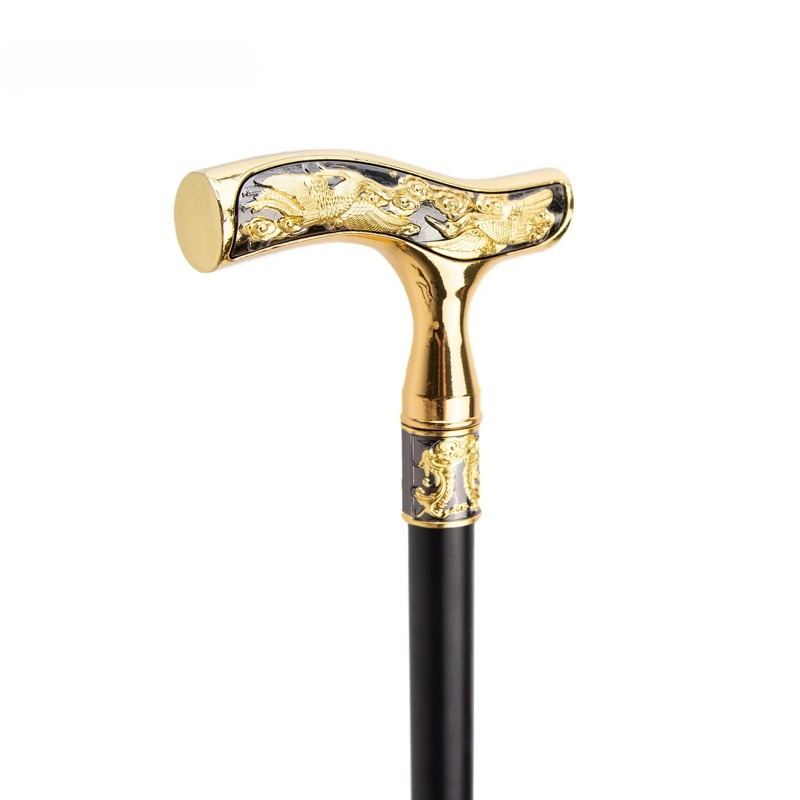 Colorful Gemstone Fashion Decorative Walking Stick Gentleman Elegant Cosplay Cane Knob Crosier 93cm_voghion.com