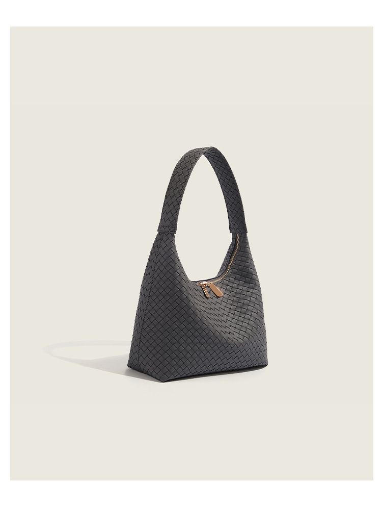 Nuova versione coreana, borsa a tracolla singola da donna in tessuto di grande capacità, alla moda e versatile, leggera e lussuosa_voghion.com