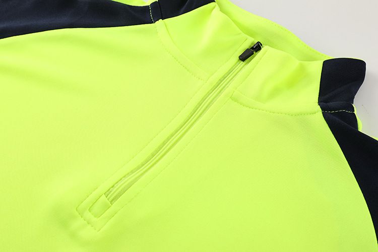 Herbst Winter Half-Zip Jacke Langarm Kinder Trainingsanzug Jungen Fußball Uniform Sportswear Performance Outfit_voghion.com