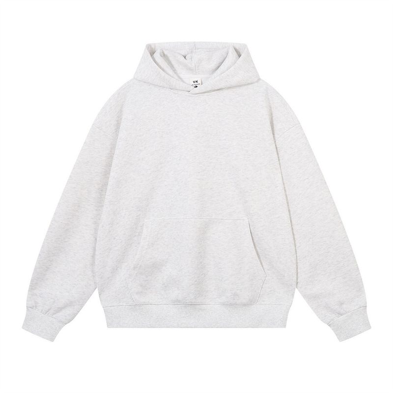 Loose Pullover Hoodie Men's Autumn Winter Casual Long Sleeve Sweatshirt Vibe Trendy Brand High Street Simple Solid Color_voghion.com
