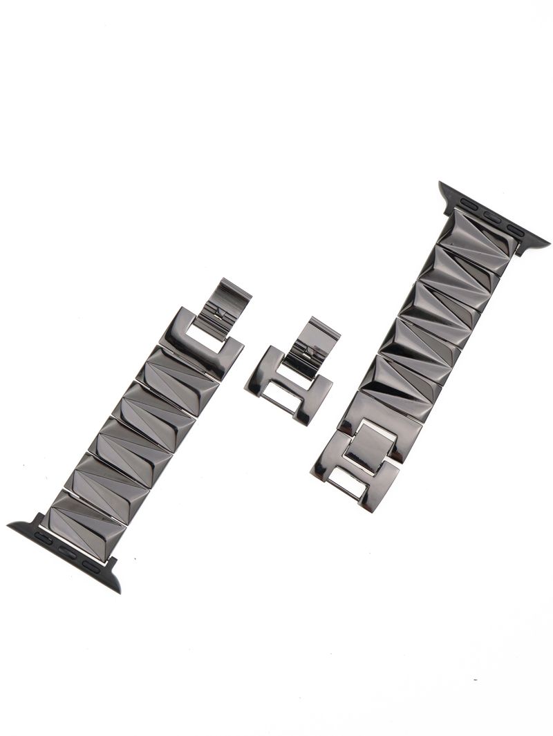 Curea de ceas pentru iwatch 42/44/45/49mm 38/40/41mm Curea de ceas de modă metalică pentru seria de ceasuri Ultra2 Se 9/8/7/6/5/4/3/2/1_voghion.com