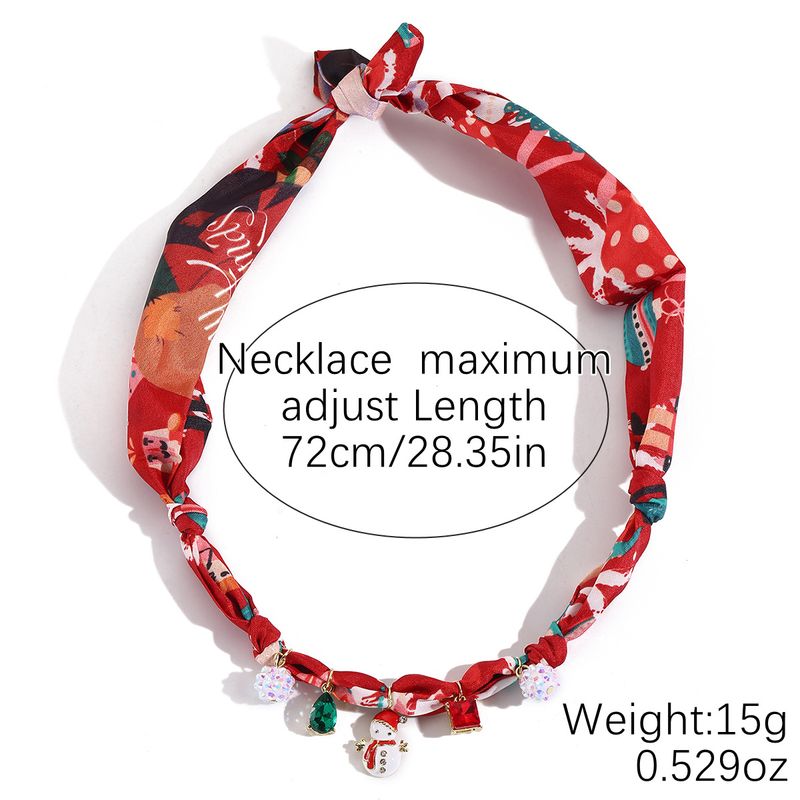 Accessories Versatile Light High-End Multi-Pendant Pearl Scarf Necklace_voghion.com