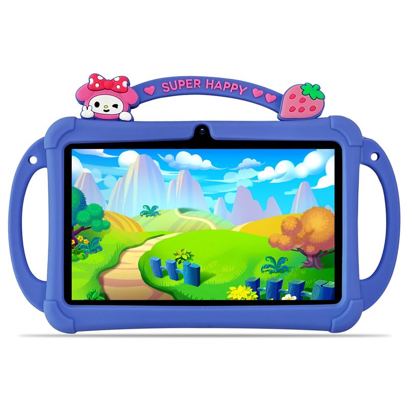 7" Kids Tablet With Protective Case - Early Learning & Entertainment, Safe & Durable_voghion.com