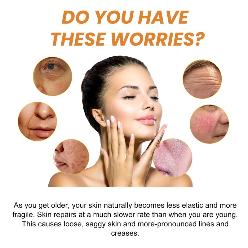 Eelhoe Vitamin C Collagen Facial Essence, Hydrating And Moisturizing Smooth Day And Night Hydrating Facial Essence_voghion.com