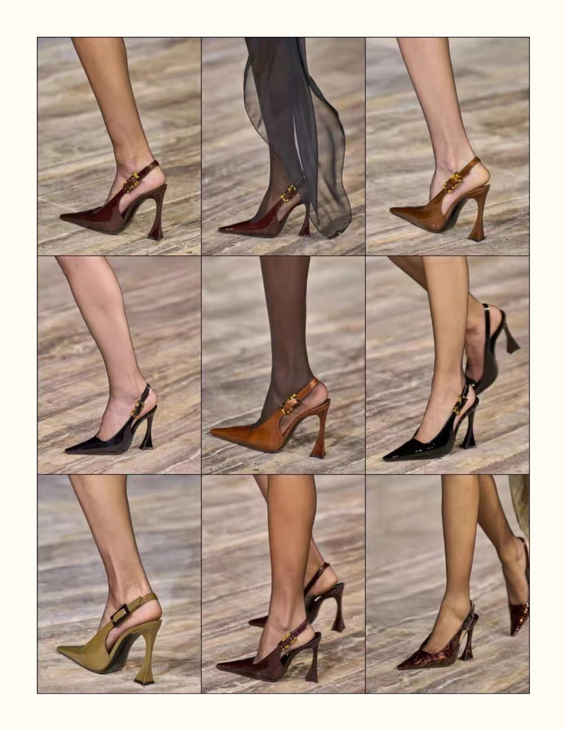 Park Caiying Rose-Toe-Sandalen für Frauen 2024 Frühling neue spitze Zehenrückseite leere Schuhe Lackleder Stiletto sexy High Heels_voghion.com