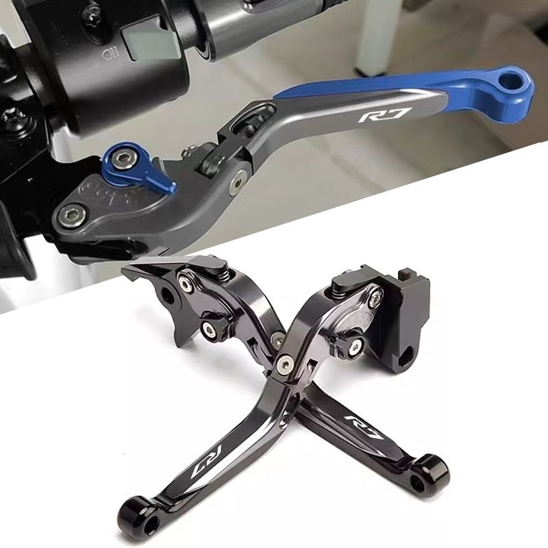 YZF R7 YZFR7 YZF-R7 Új motorkerékpár alkatrészek CNC 6 sebességes állítható behúzható összecsukható fékkuplungkar_voghion.com