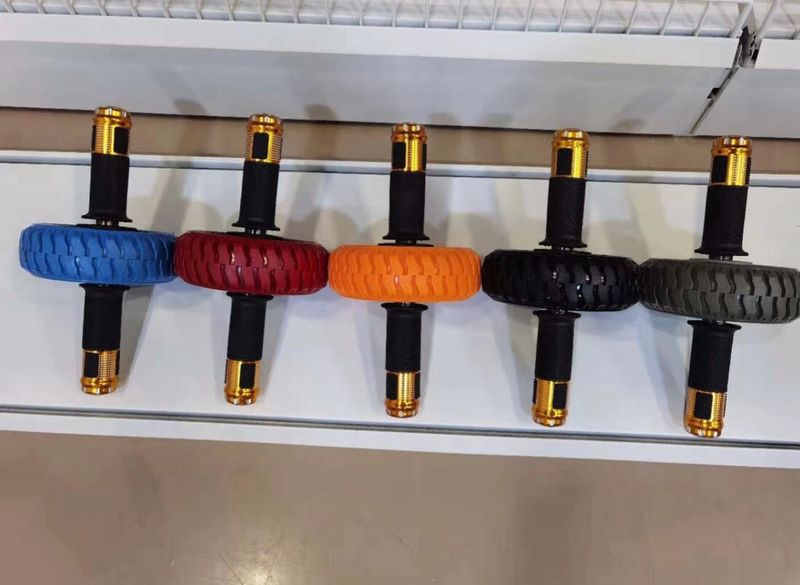 Equipamento masculino de roda dupla com rolamento saudável, treinador de músculos abdominais em casa, exercício corporal para emagrecer a barriga_voghion.com