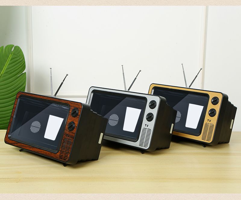 Amplificator pliabil 3D HD, în stil TV de școală veche, 2025, pentru toate smartphone-urile_voghion.com