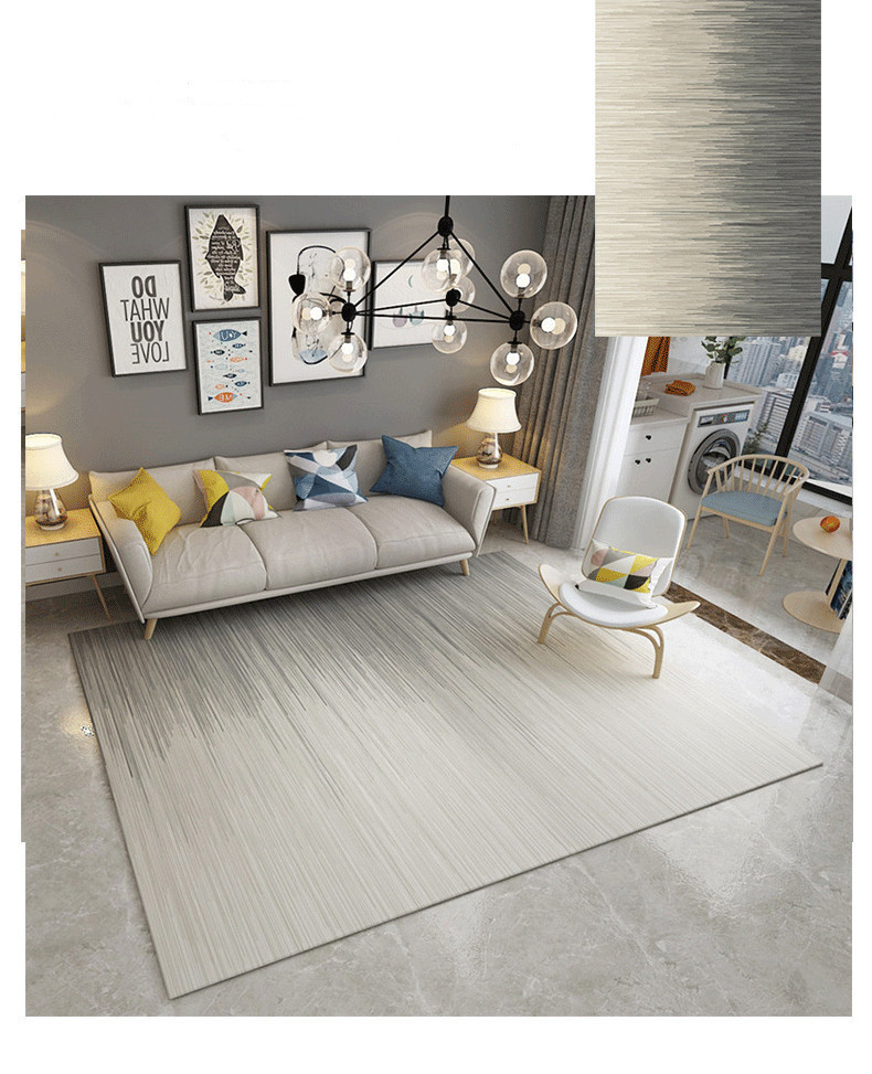 Covor pentru living, modern, simplu, pentru dormitor, noptieră, mare, covoraș, canapea, masă de cafea, pătură_voghion.com