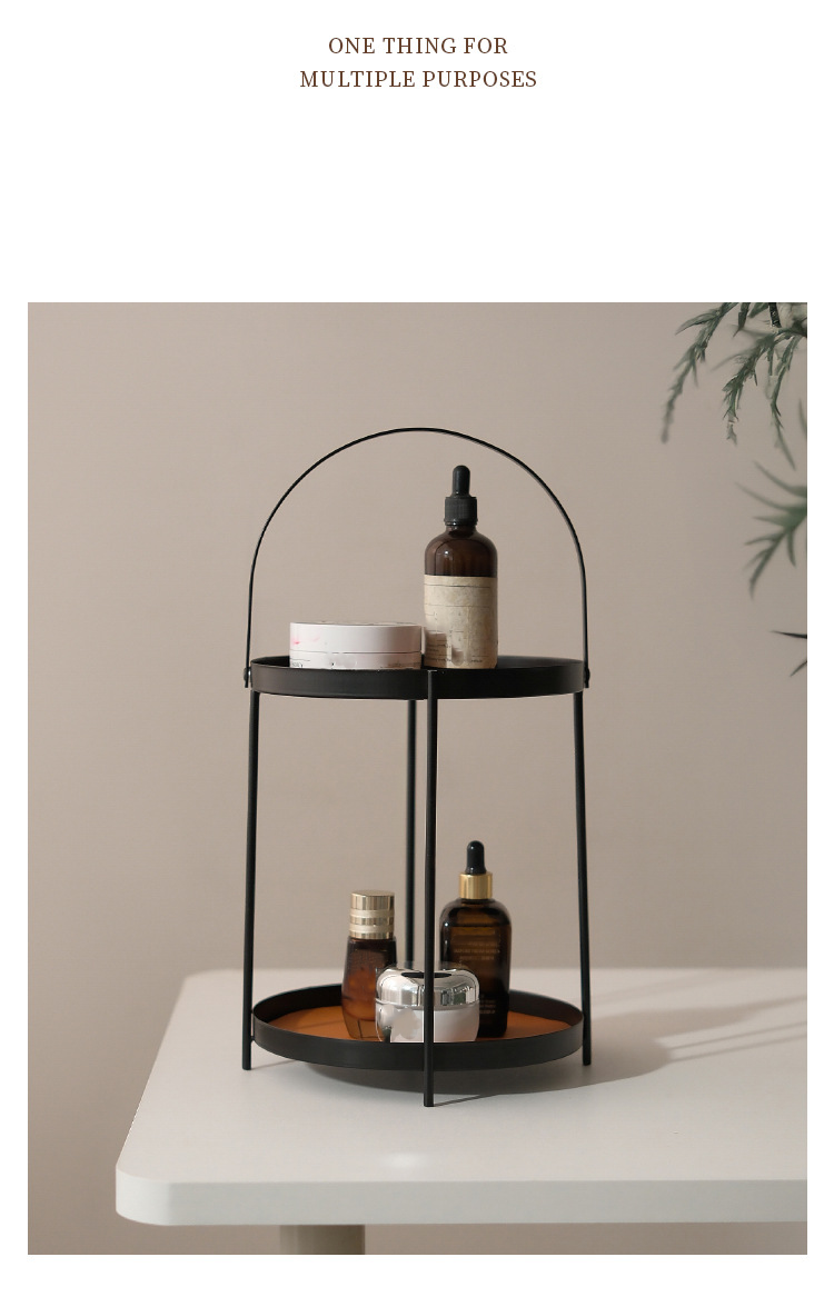 Ostern Tag Familie Organizer Desktop Multifunktionale Lagerung Regal Tisch Display Tasse Parfüm Licht Luxus Schminktisch Kosmetik Lagerung_voghion.com