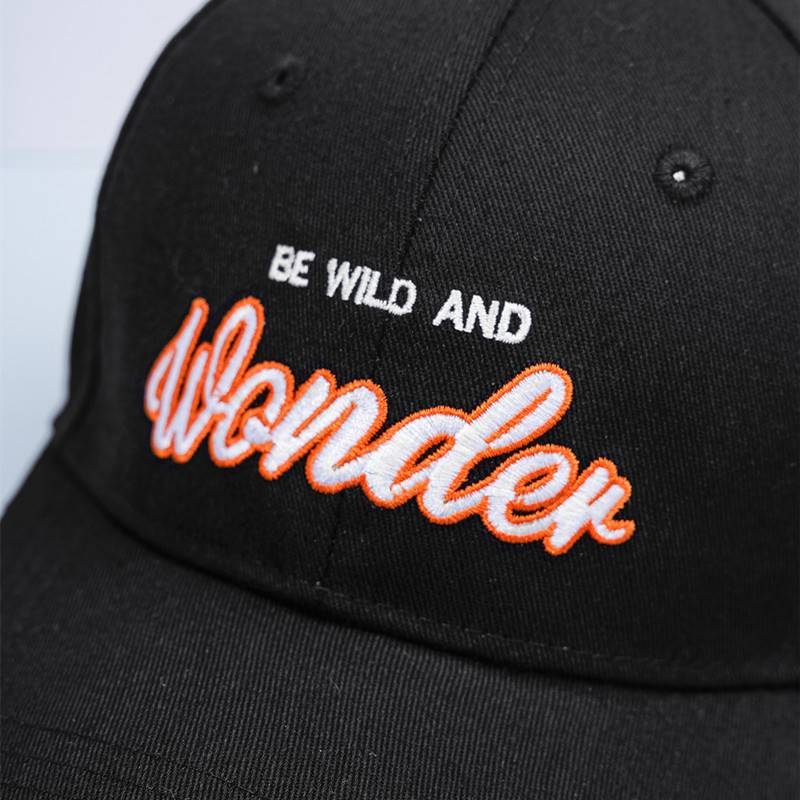 New Embroidered Letter Baseball Cap, Washed Cotton Retro Duckbill Cap, Korean Version Ins Versatile Men's And Women's Sun Hat_voghion.com