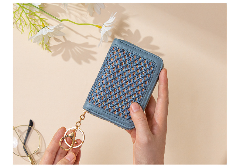 2023 New Women's Organ Card Money Anti demagnetization Zero Wallet Hollow Small Key Bag_voghion.com