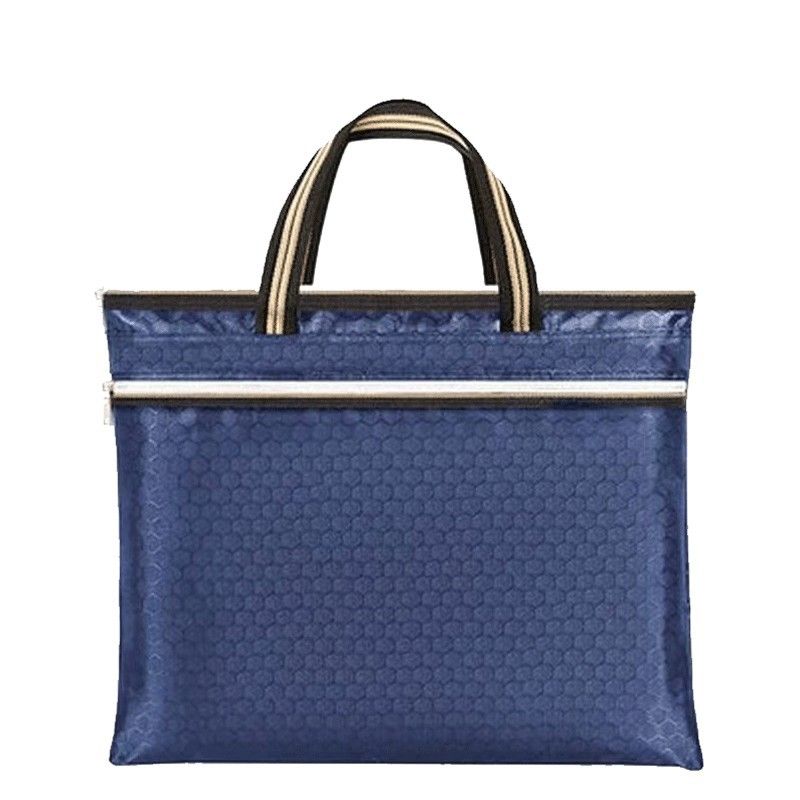 Portable Document Briefcase File Large Capacity Office Business Casual Meeting Bag_voghion.com