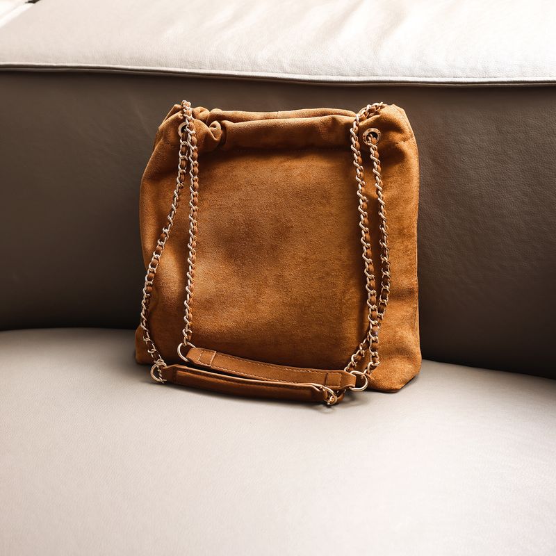 Nuova borsa di nicchia 2020, alla moda e versatile, grande capacità, tracolla singola in pelle scamosciata, secchiello per l'acqua di alta qualità_voghion.com