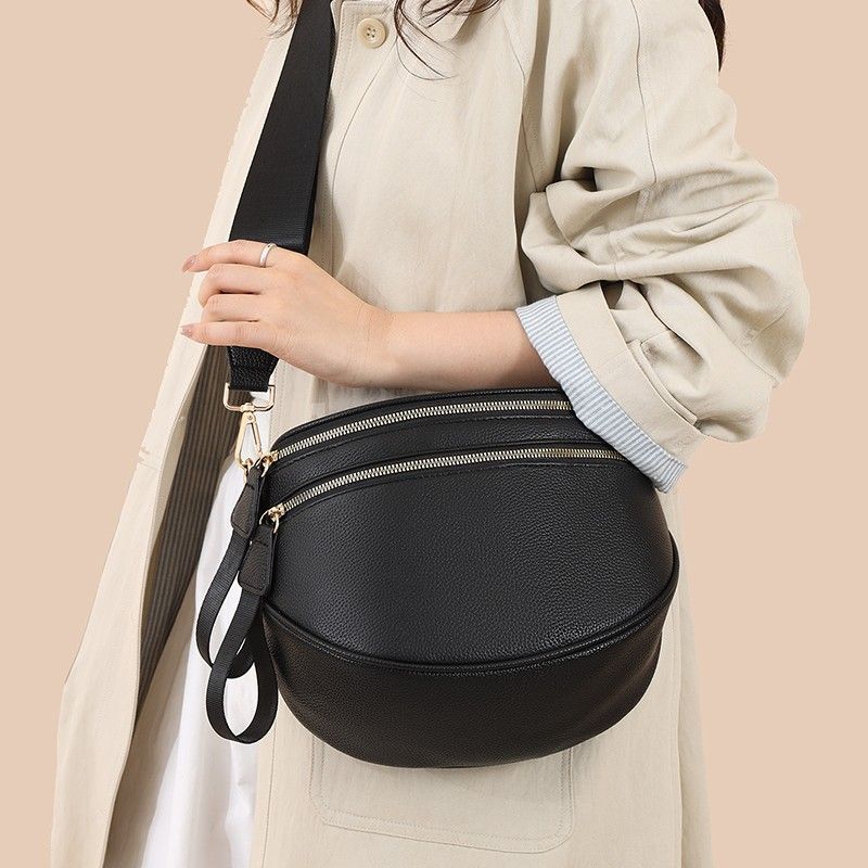 Nuova borsa a tracolla da donna del 2025 con tracolla larga, alla moda, alla moda, monospalla, casual, versatile._voghion.com