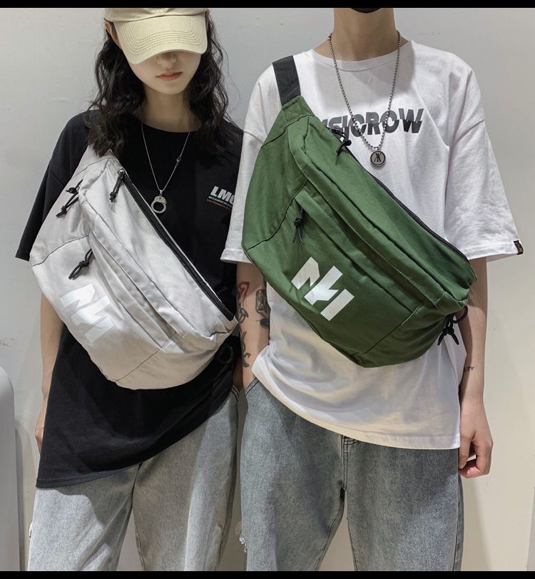 Brusttasche Männliche Modemarke Ins Umhängetasche Weibliche Tasche Große Kapazität Gürteltasche Lässige Große Umhängetasche_voghion.com
