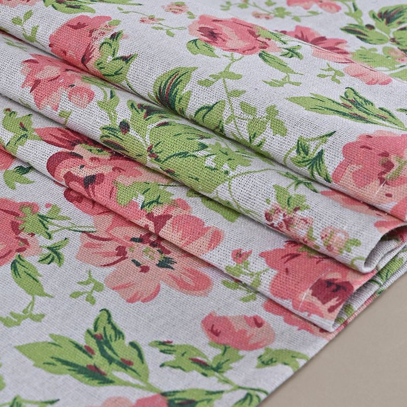Drapeau de table moderne et simple, nappe décorative rouge en filet pour la maison_voghion.com