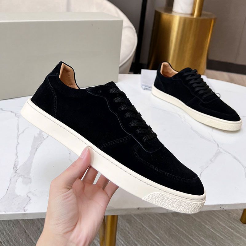 Scarpe casual in pelle traspiranti estive bianche con punta rotonda basse da uomo BC 2023_voghion.com
