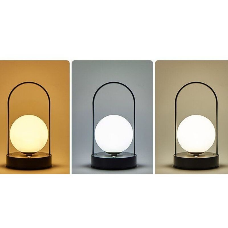 Luminária de mesa suspensa com bateria ultralonga para acampamento, luminária de cabeceira para quarto, para jovens_voghion.com