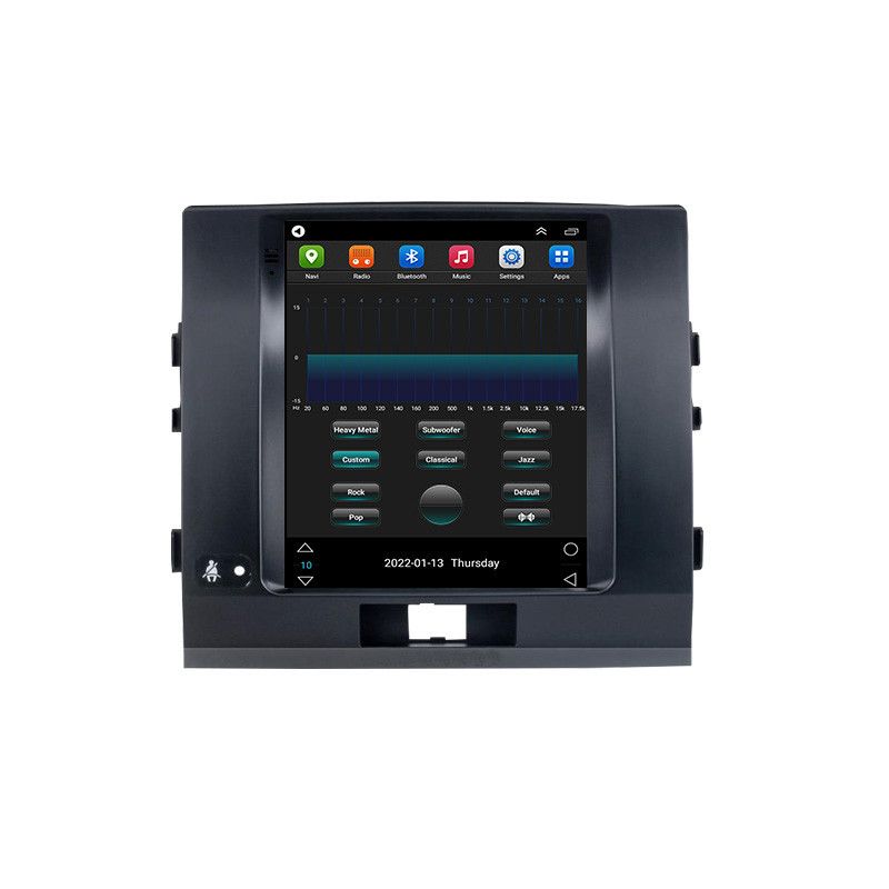 Geschikt voor Toyota Land Cruiser Android Navigator 9,7 inch verticaal scherm autodisplay alles in één apparaat_voghion.com