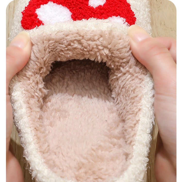 Hausschuhe Baumwollpantoffeln Damen Winter Weihnachten Halloween Baumwollpantoffeln Indoor Home Plüsch warme Baumwollpantoffeln_voghion.com