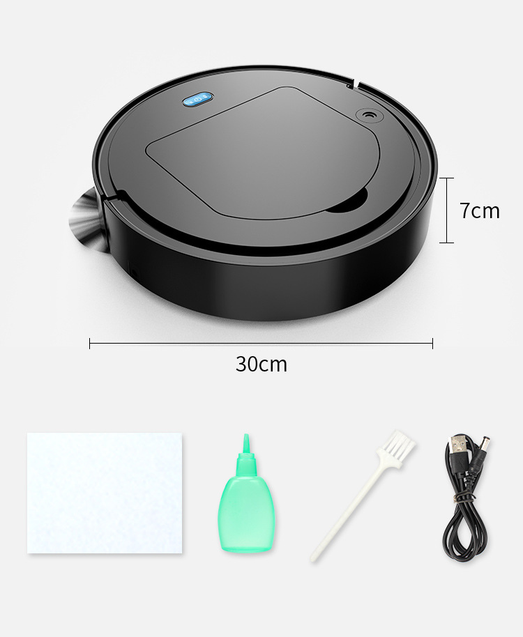 Sweeping Robot 3 In 1 Rechargeable Smart All-in-one Vacuum Sweeper_voghion.com