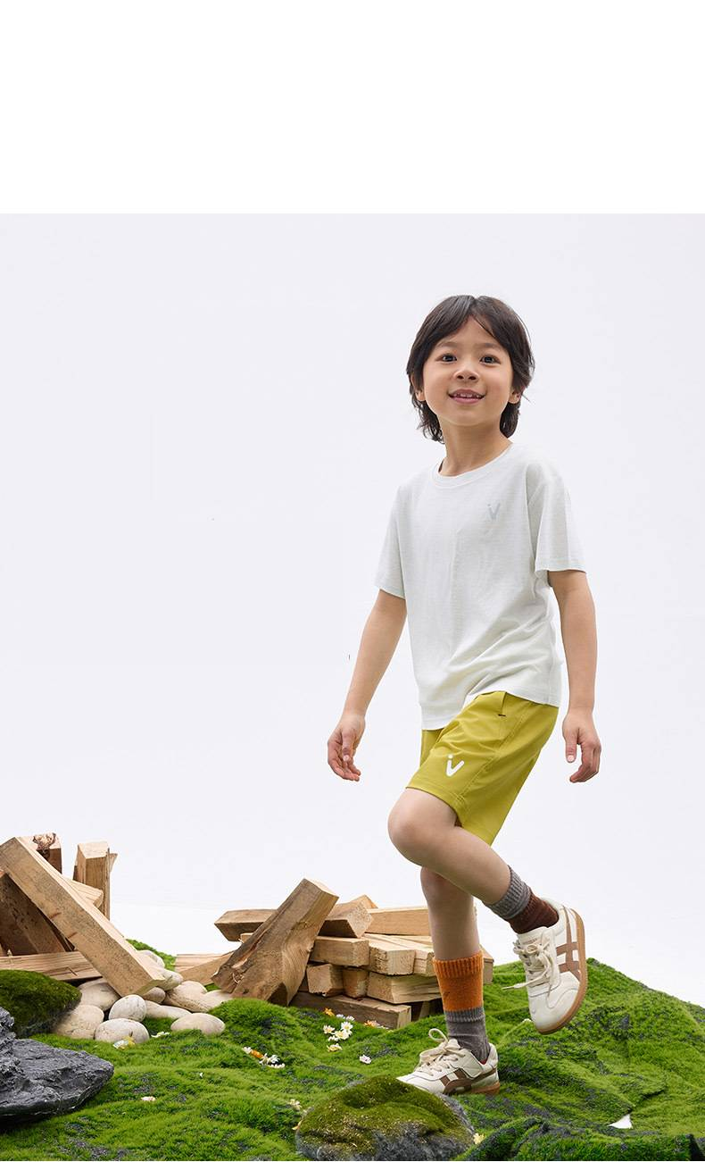 Magliette per bambini in misto lana Tencel, traspiranti, delicate sulla pelle, ad asciugatura rapida, per mamme e bambini - Maglietta estiva morbida e ad asciugatura rapida per bambini e bambine_voghion.com