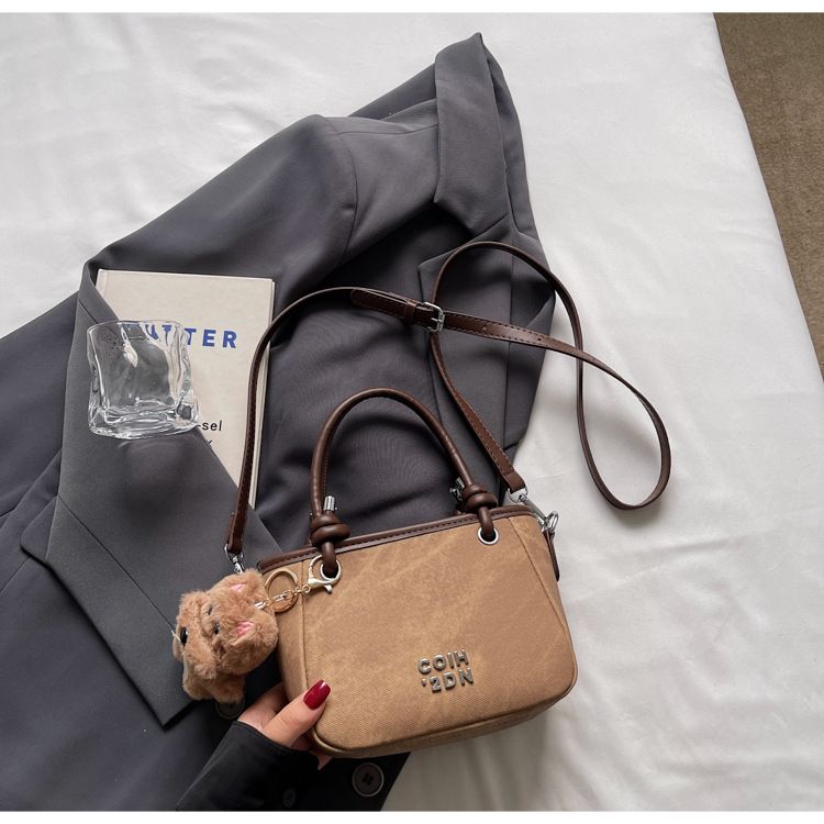 Borsa a secchiello da ufficio, piccola, casual, versatile, di alta qualità, per le donne, stile coreano, 2025_voghion.com