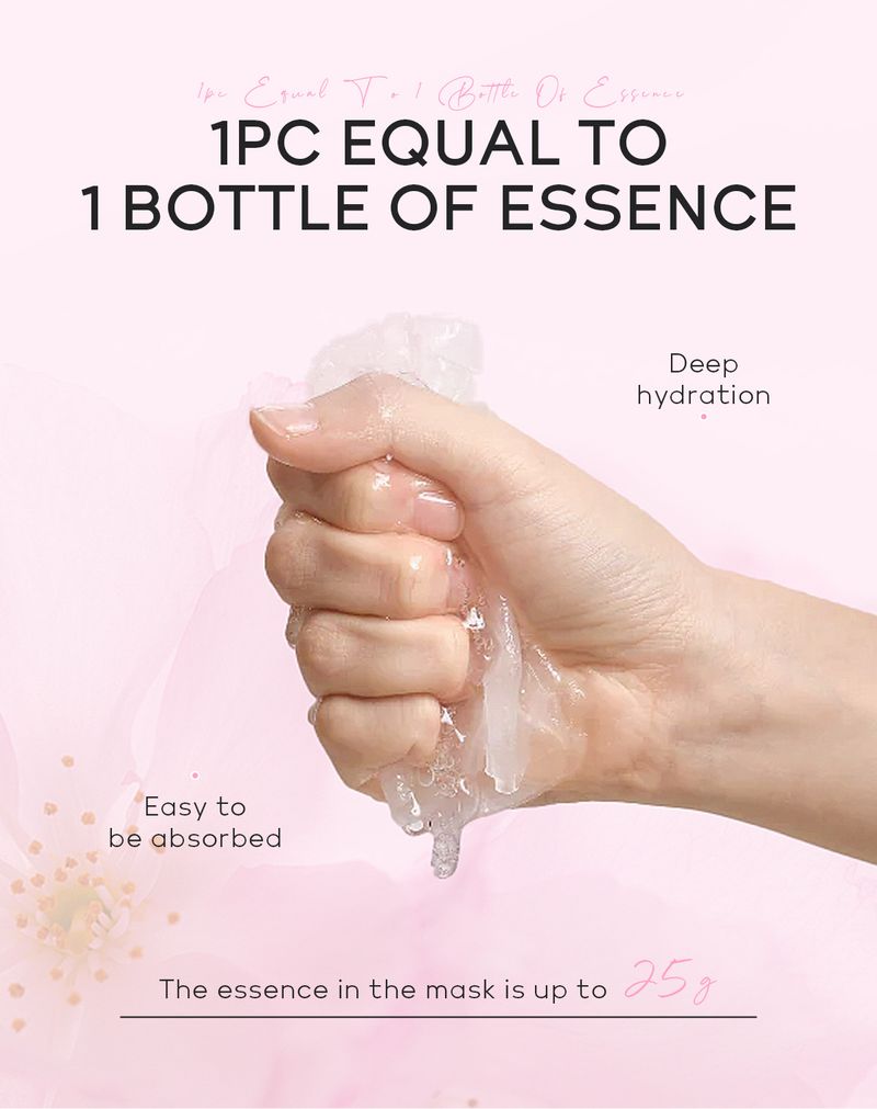 LAIKOU Sakura Moisturizing Mask 25g Hydrating Moisturizing Skin Brightening Moisturizing_voghion.com