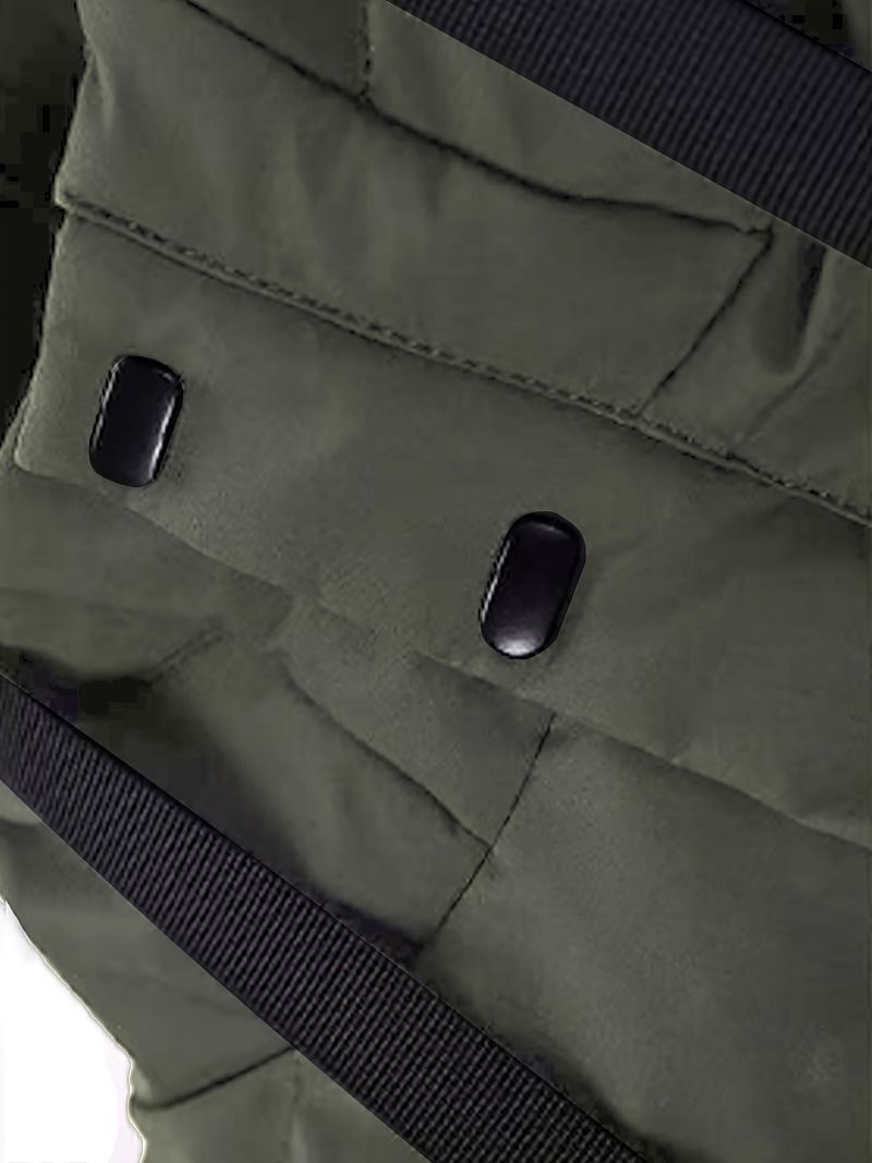 Langer Herren-Daunenmantel mit Kapuze – Hochwertige Winterjacke aus weißen Gänsefedern, wasser- und winddicht (EU XXS-XXXL, Schwarz/Marineblau/Armeegrün)_voghion.com