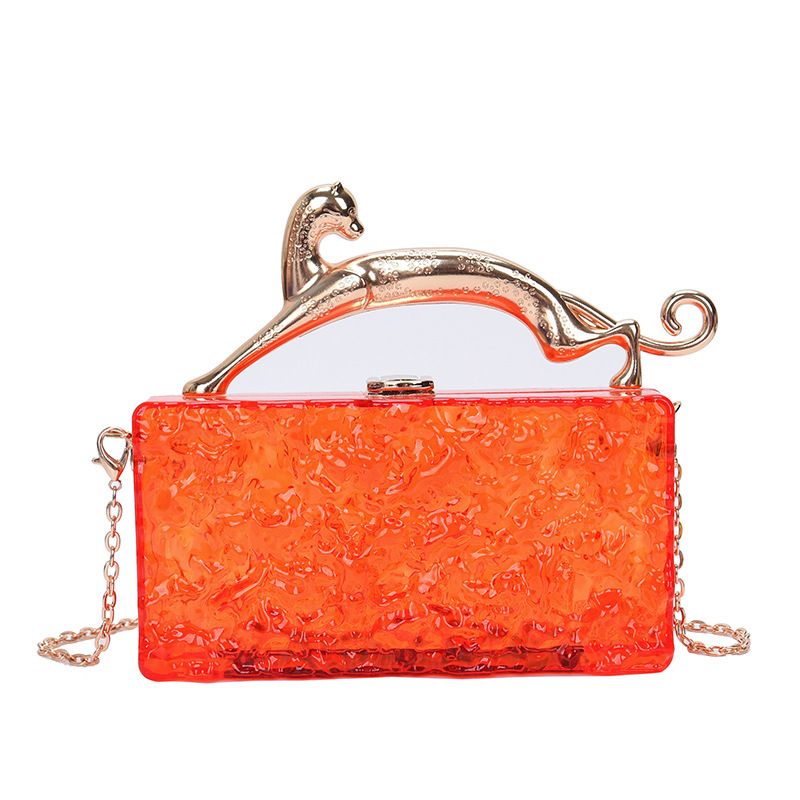 Acrylic Transparent Box For Women 2024 New Fashion Ice Crack Pattern Niche Versatile Handheld Evening Bag_voghion.com