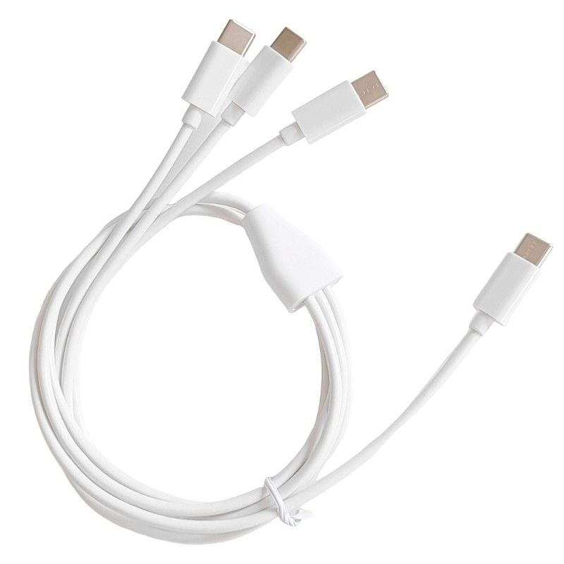 3 in 1 USB Typ C Kabel Draht Ladegerät für Handy Datenkabel 1M/3.28ft_voghion.com