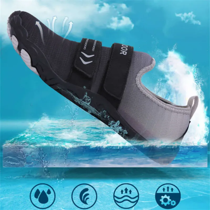 Outdoor Water Men Barefoot Summer Swimming Aqua Beach Seaside Sneakers Man Socks Slippers New Fishing Shoes Ddmysaturn_voghion.com